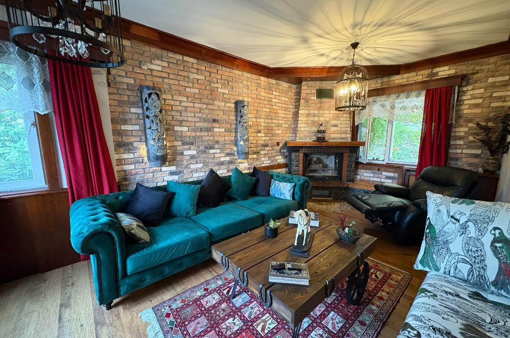 BAŞİSKELE SEVGİ DOĞA SİTESİ DENİZ VE ORMAN MANZARALI VİLLA