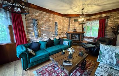 BAŞİSKELE SEVGİ DOĞA SİTESİ DENİZ VE ORMAN MANZARALI VİLLA