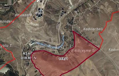 MÜHYE'DE ESKİ 896 PARSEL YENİ 158/1 DE 455 m2 SATILIK ARSA