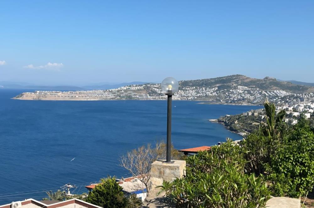 Bodrum Gündoğan Kızılburunda Eşsiz Deniz Manzaralı Satılık Daire