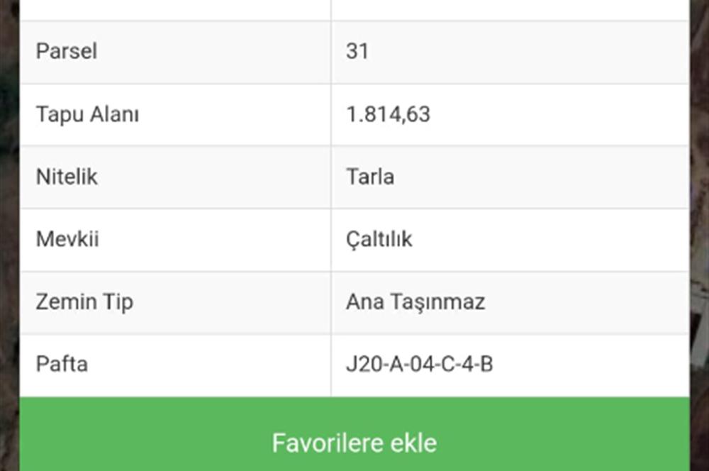 C21 LOCA'DAN BİGADİÇ ÇAMKÖY'DE BARAJ MANZARALI SATILIK ARAZİ