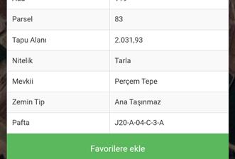 C21 LOCA'DAN BİGADİÇ ÇAMKÖY'DE 2031,93 M2 ACİL SATILIK TARLA - 7 - 30703