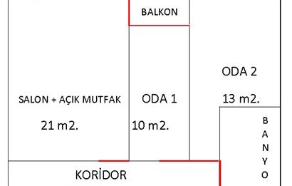 YENİ BİNA 2+1 -ASANSÖR-KAPALI OTOPARK KİRALIK DAİRE