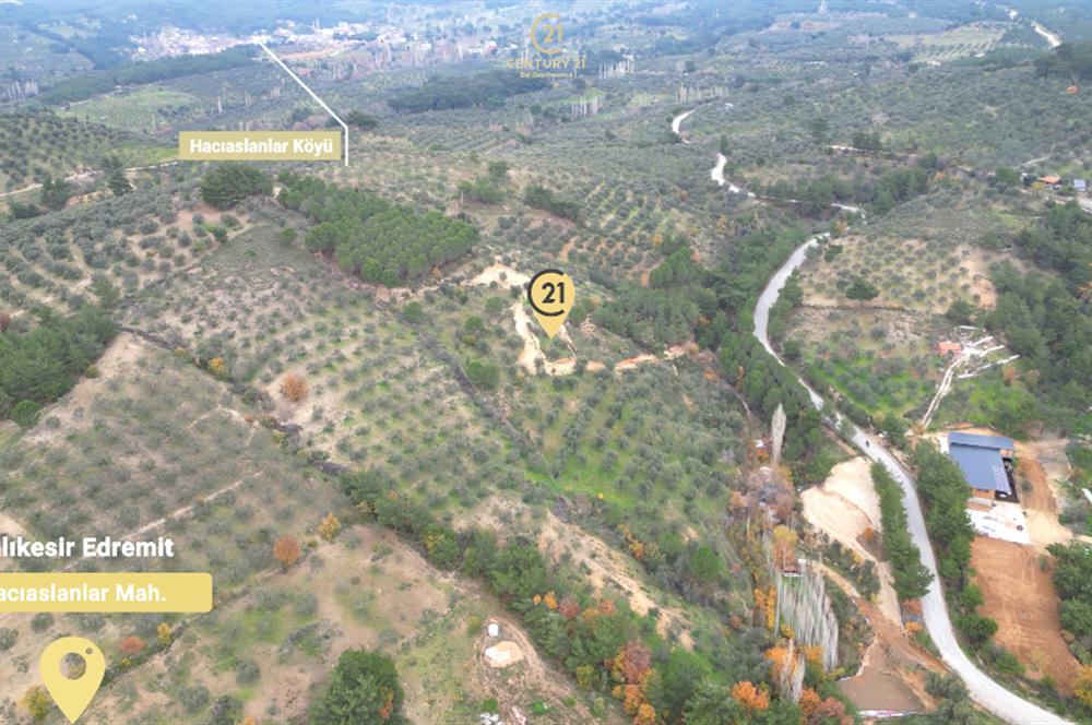 CENTRUY 21 BAL'DAN  EDREMİT HACIASLANLAR MAHALLESİ SATILIK ZEYTİNLİK