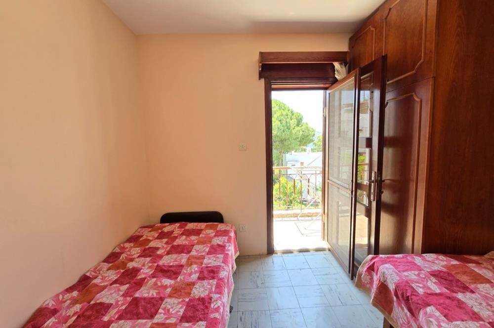 Milas Güllük’de Denize sıfır sitede yaz donemi kiralik dubleks