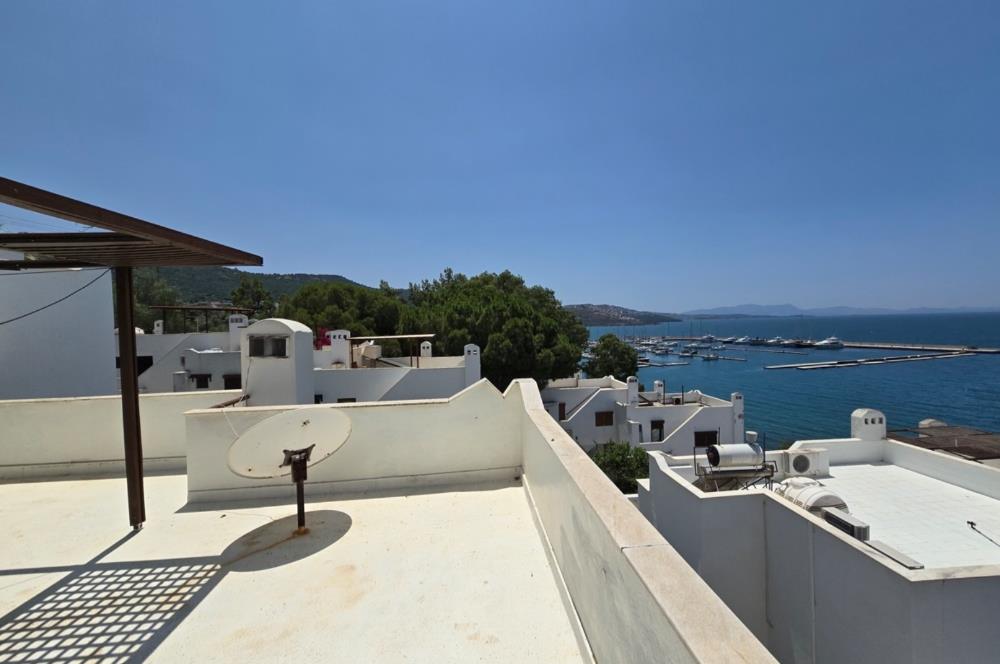 Milas Güllük’de Denize sıfır sitede yaz donemi kiralik dubleks