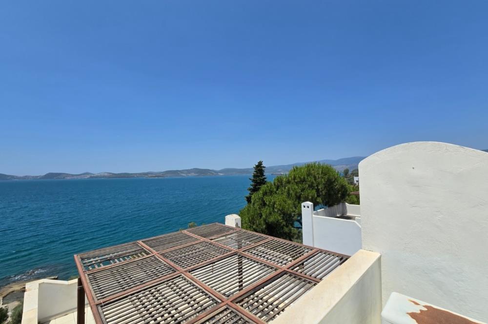 Milas Güllük’de Denize sıfır sitede yaz donemi kiralik dubleks