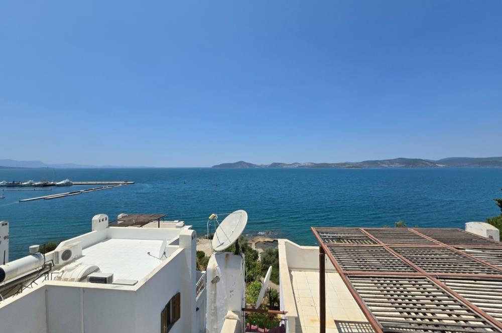 Milas Güllük’de Denize sıfır sitede yaz donemi kiralik dubleks