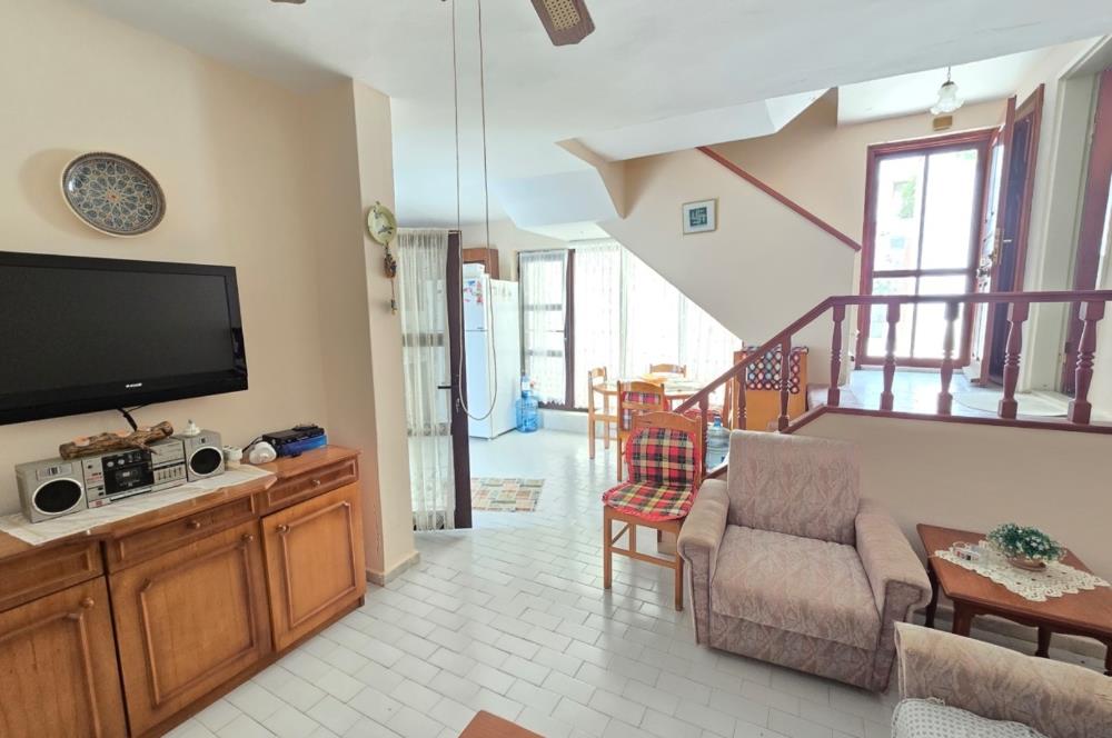 Milas Güllük’de Denize sıfır sitede yaz donemi kiralik dubleks