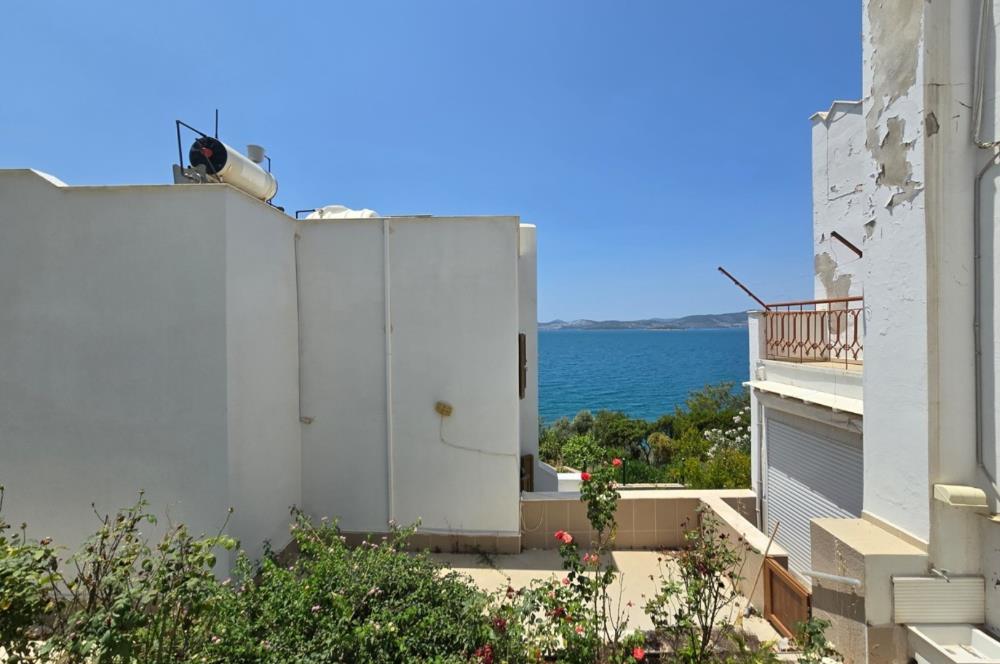 Milas Güllük’de Denize sıfır sitede yaz donemi kiralik dubleks