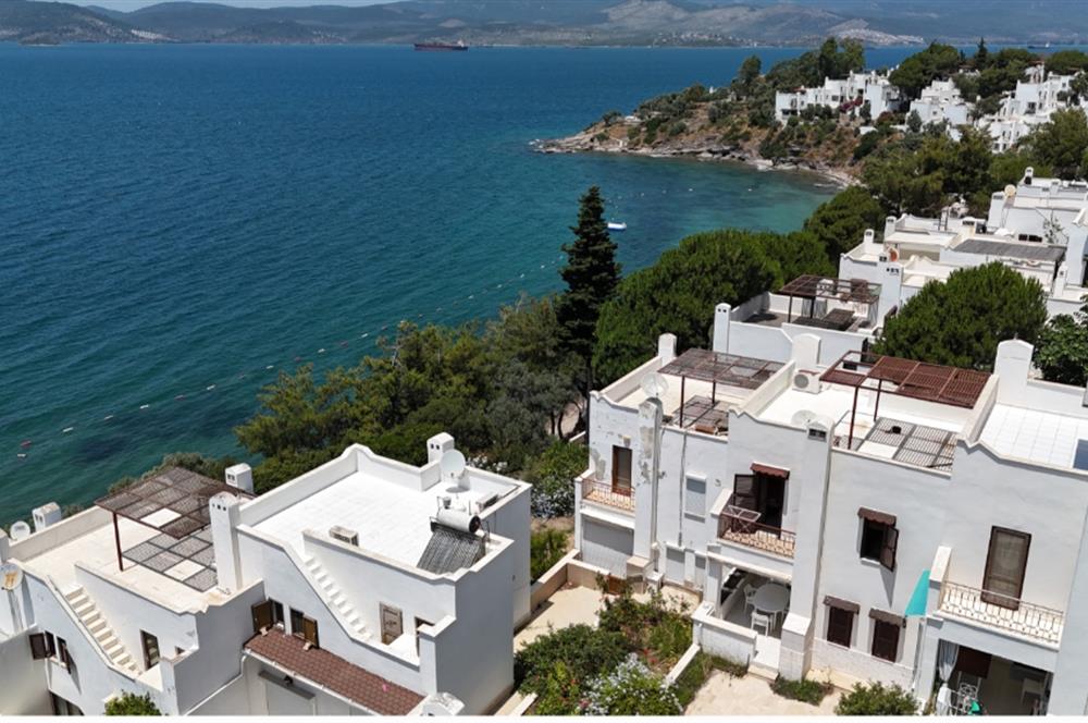 Milas Güllük’de Denize sıfır sitede yaz donemi kiralik dubleks