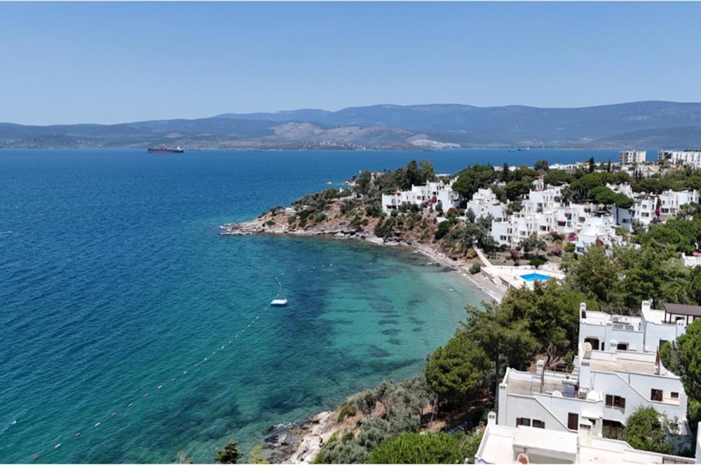 Milas Güllük’de Denize sıfır sitede yaz donemi kiralik dubleks