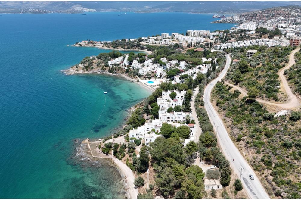 Milas Güllük’de Denize sıfır sitede yaz donemi kiralik dubleks