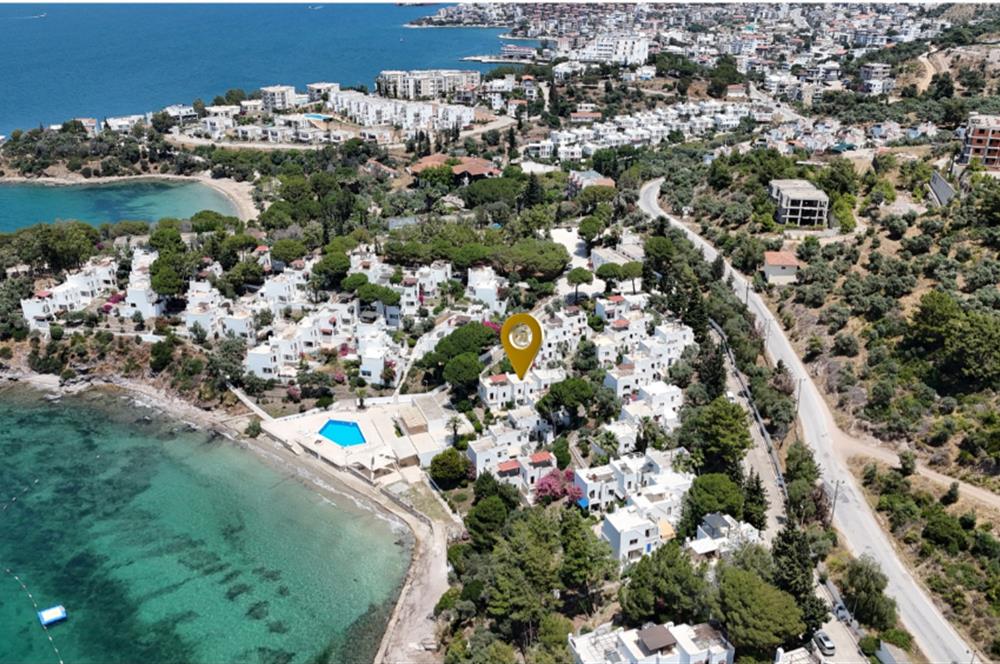 Milas Güllük’de Denize sıfır sitede yaz donemi kiralik dubleks