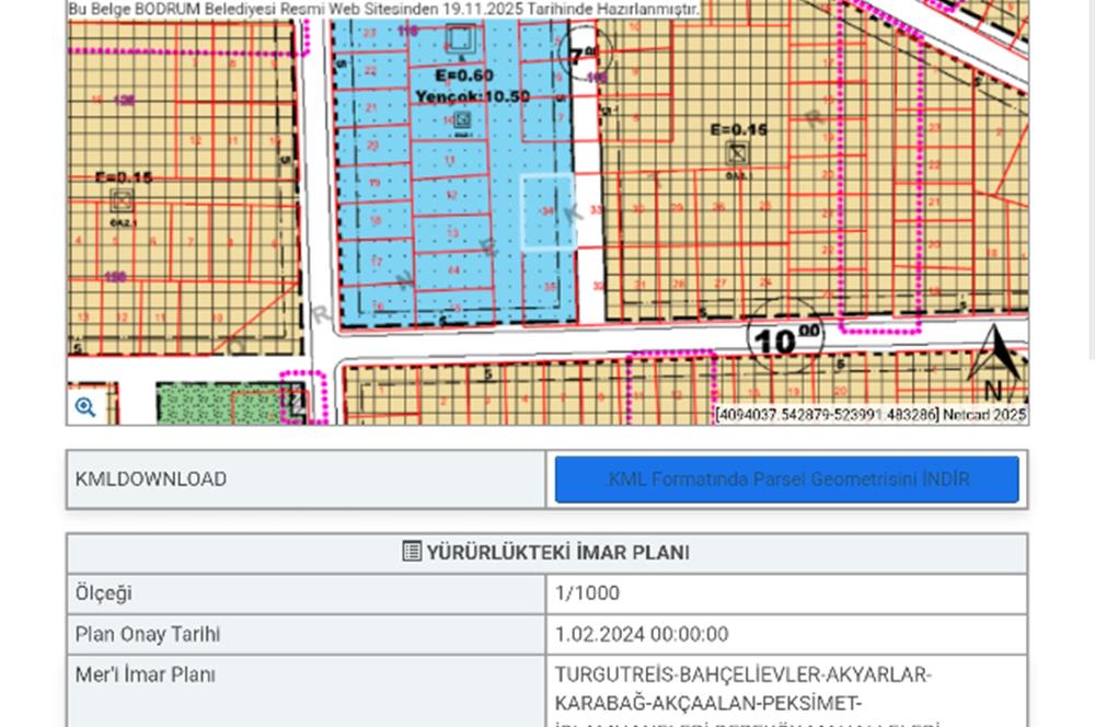 Bodrum Akyarlar muhtesem bir yatirim firsatı  saglık imarlı satılık arsa