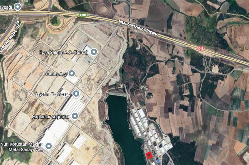 NİLÜFER BADIRGA İHTİSAS DERİ OSB'DE SATILIK FABRİKA ARSASI