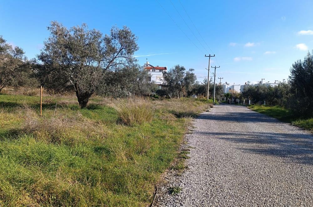 EDREMİT ÇAMLIBEL'DE VİLLA İMARLI SATILIK ARSA