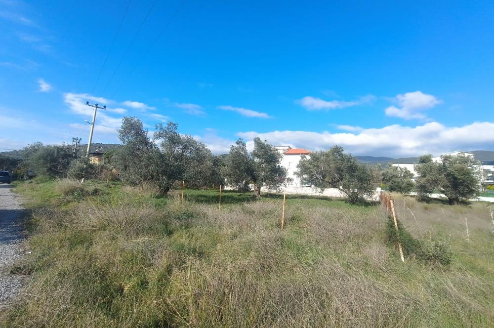 EDREMİT ÇAMLIBEL'DE VİLLA İMARLI SATILIK ARSA