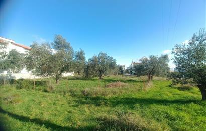 EDREMİT ÇAMLIBEL'DE VİLLA İMARLI SATILIK ARSA