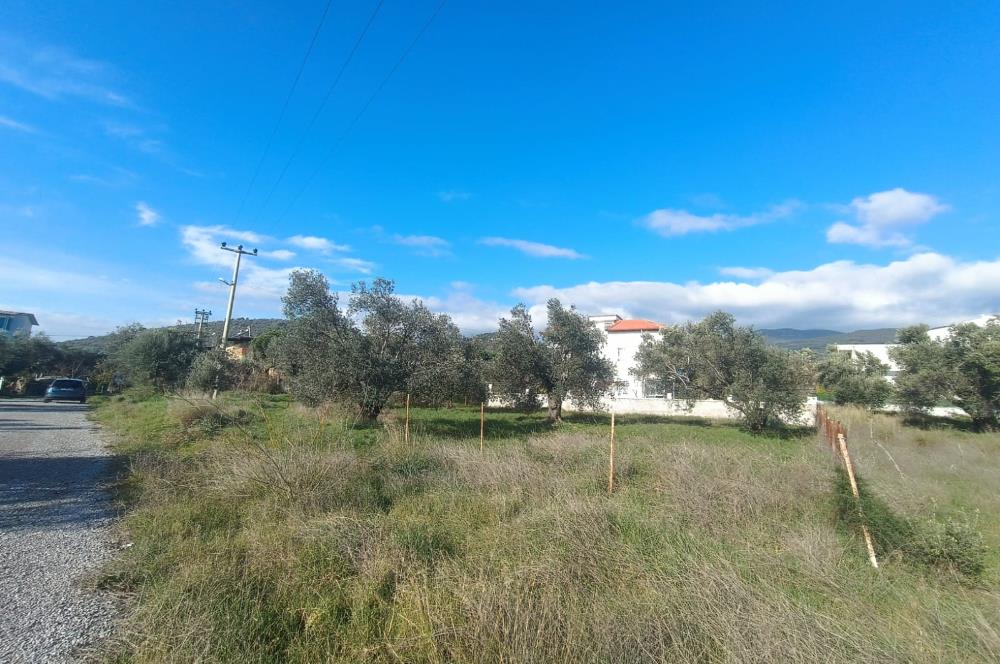 EDREMİT ÇAMLIBEL'DE VİLLA İMARLI SATILIK ARSA