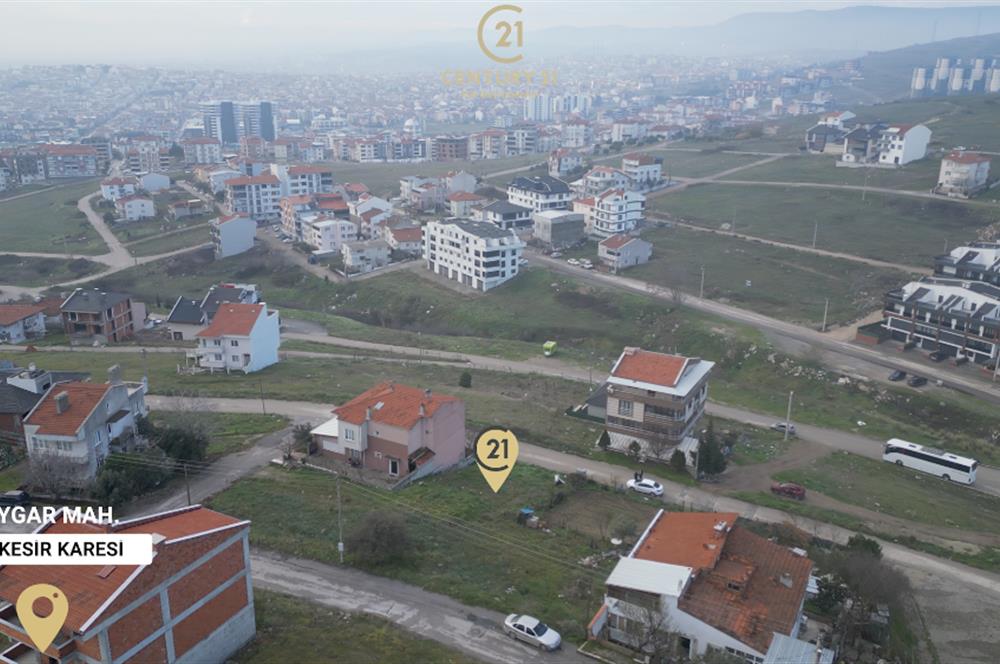 Century21 Bal'dan Balıkesir Toygar Mah.'de Satılık Arsa