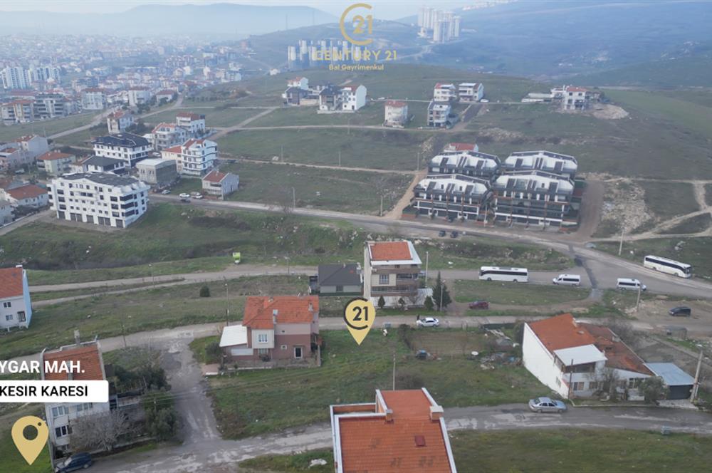 Century21 Bal'dan Balıkesir Toygar Mah.'de Satılık Arsa