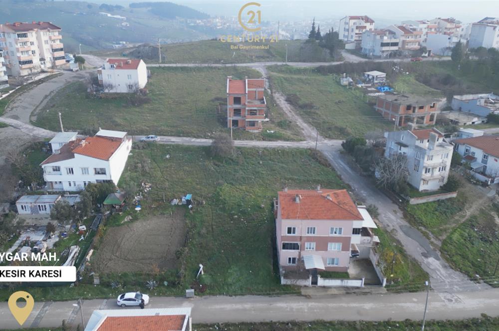 Century21 Bal'dan Balıkesir Toygar Mah.'de Satılık Arsa
