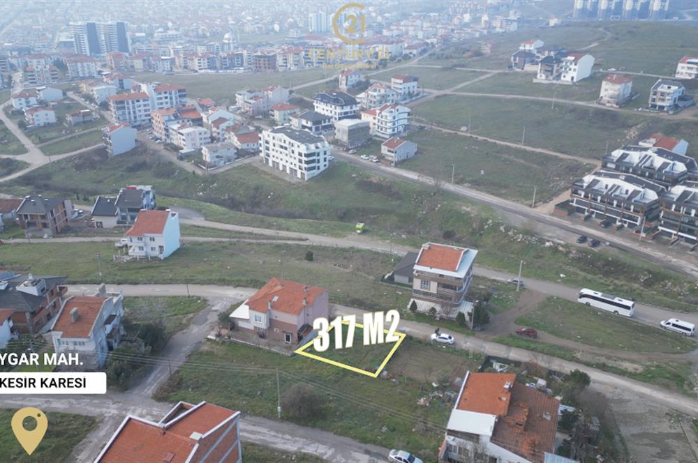Century21 Bal'dan Balıkesir Toygar Mah.'de Satılık Arsa