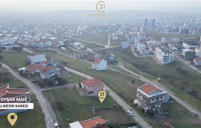 Century21 Bal'dan Balıkesir Toygar Mah.'de Satılık Arsa