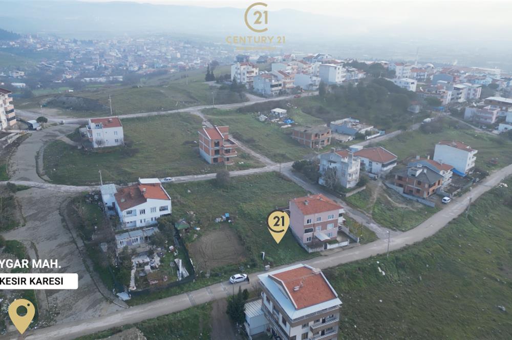 Century21 Bal'dan Balıkesir Toygar Mah.'de Satılık Arsa