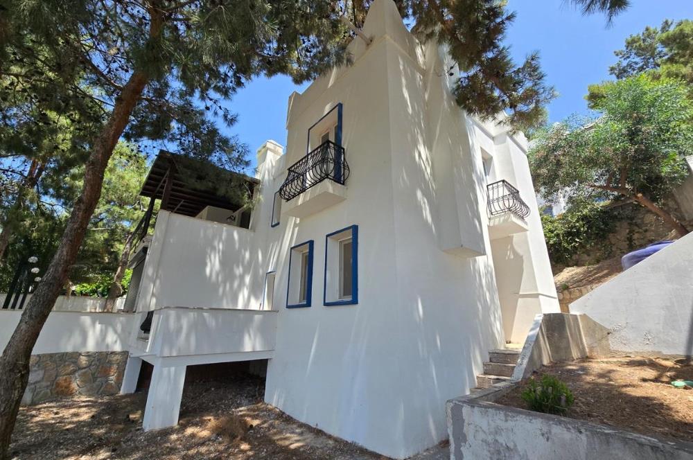 Bodrum Kumbahçe de Deniz Manzaralı Kiralık Dubleks