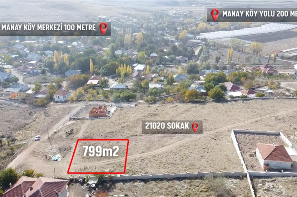 KORKUTELİ 799m2 KONUT İMARLI SATILIK ARSA