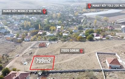 KORKUTELİ 799m2 KONUT İMARLI SATILIK ARSA