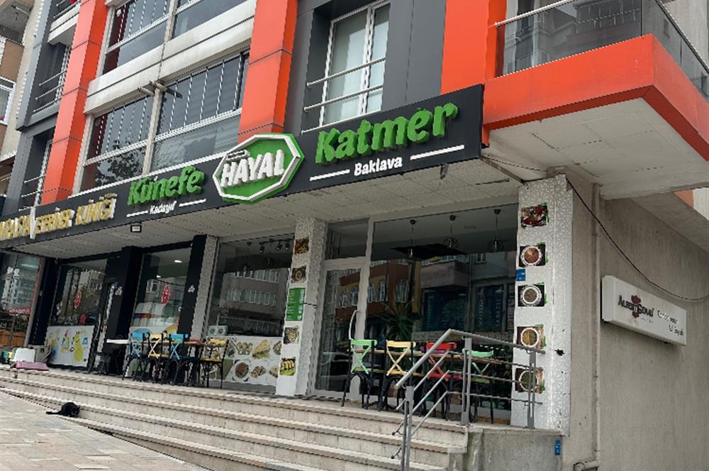 Çerkezköy Öztrak Caddesinde Devren Kiralık 360m2 Tatlıcı