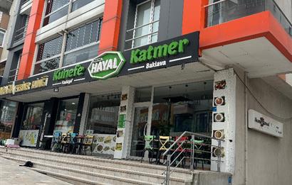 Çerkezköy Öztrak Caddesinde Devren Kiralık 360m2 Tatlıcı