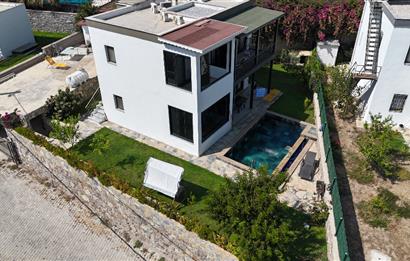 Bodrum Gündoğan Küçükbükte Denize 400m Mesafede Kiralık Eşyalı 2+1 Daire