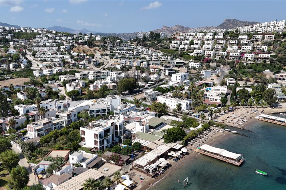 Bodrum Gündoğan Küçükbükte Denize 400m Mesafede Kiralık Eşyalı 2+1 Daire