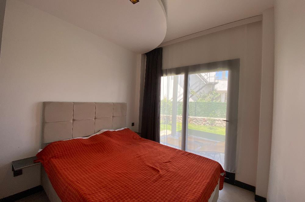 Bodrum Gündoğan Küçükbükte Denize 400m Mesafede Kiralık Eşyalı 2+1 Daire