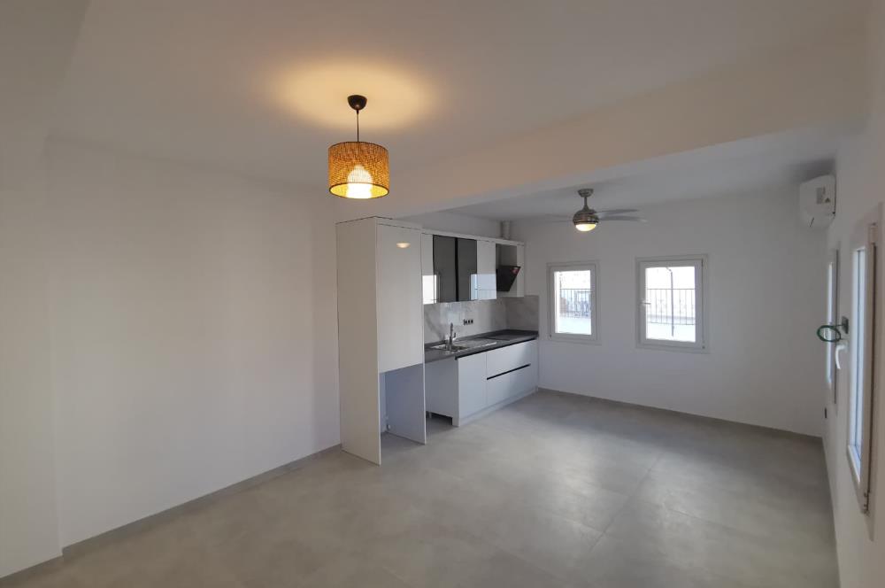 Bodrum Merkezde 2+1 Kiralık Bakımlı ve Temiz Üst Kat Daire