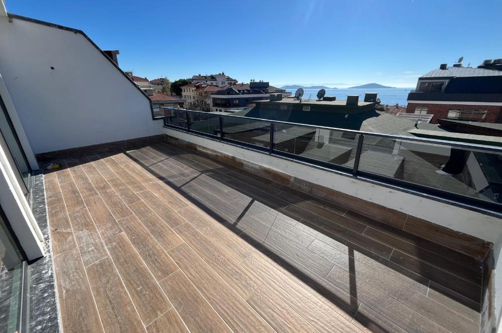 SAHİLE YÜRÜME MESAFELİ DENİZ MANZARALI ULTRA LÜX 4+2 DUBLEKS