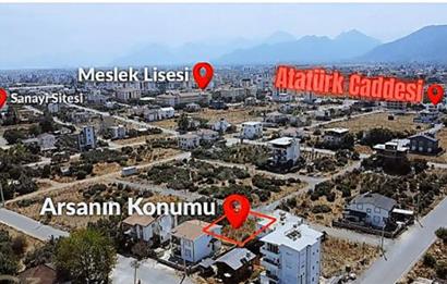 DÖŞEMEALTI YENİKÖY 309m2 KONUT İMARLI SATILIK ARSA