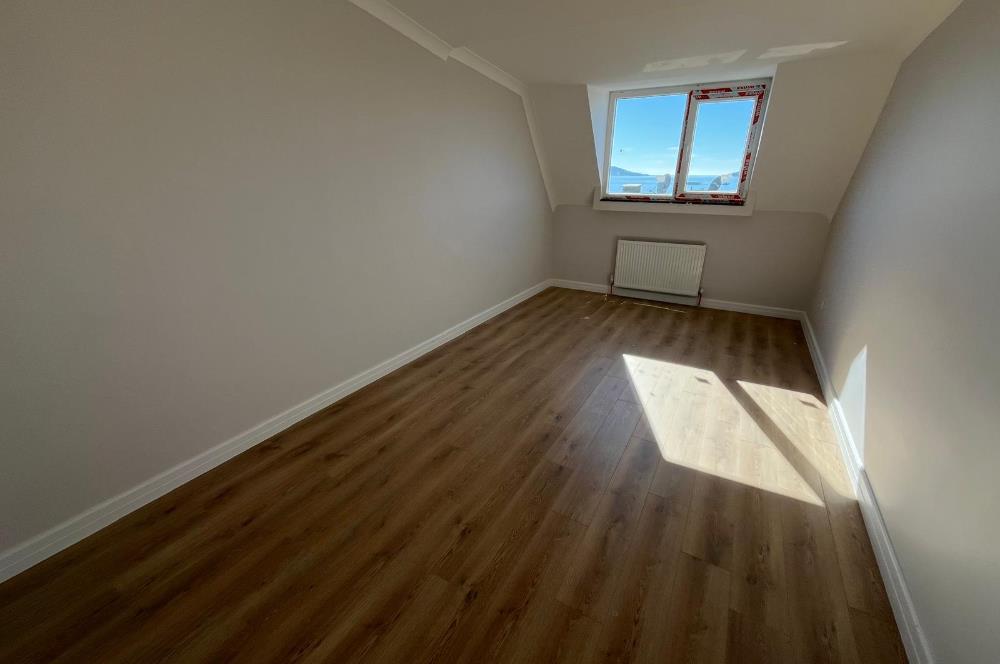 SAHİLE YÜRÜME MESAFELİ DENİZ MANZARALI ULTRA LÜX 4+2 DUBLEKS