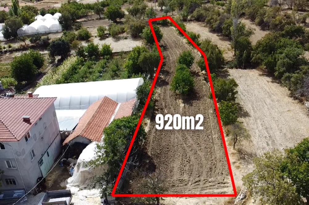 KORKUTELİ KEVZER 920m2 SATILIK BAHÇE ELEKTRİK SU MEVCUT