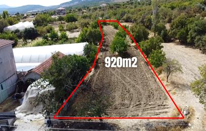 KORKUTELİ KEVZER 920m2 SATILIK BAHÇE ELEKTRİK SU MEVCUT