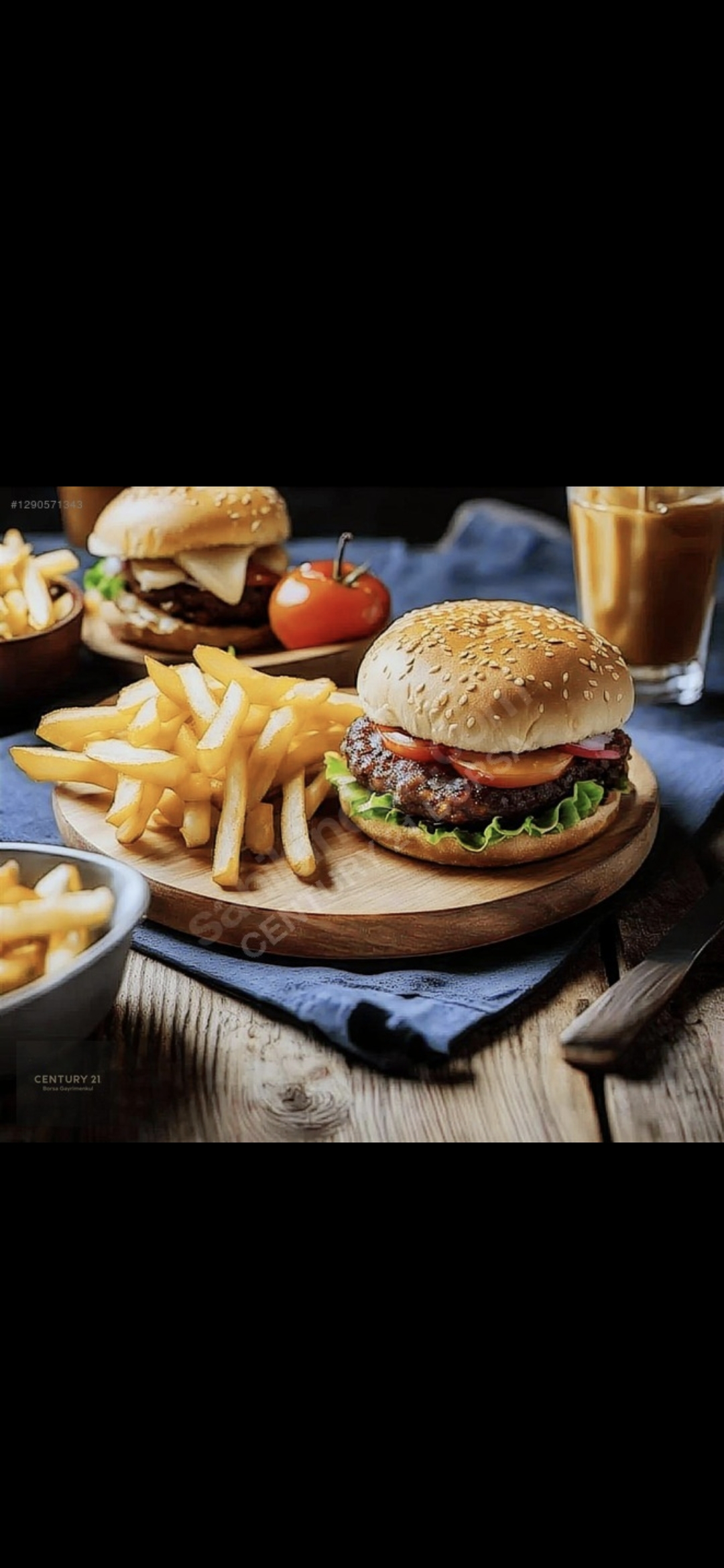 GÖLBAŞI MERKEZDE CAJUN BURGER CONSEPTLİ 60 BİN CİROLU RESTORAN