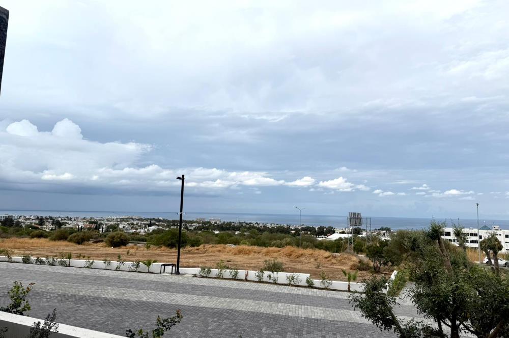 Girne Karaoğlanoğlu Havuzlu Sitede Full Eşyalı Deniz Manzaralı 1+1 Bahçe Kullanımlı Kiralık Daireler