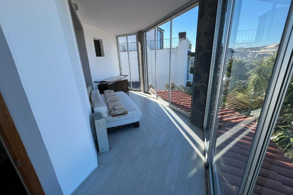 Bodrum Gündoğan'da Eşyalı Kiralık Dubleks Daire