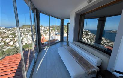 Bodrum Gündoğan'da Eşyalı Kiralık Dubleks Daire