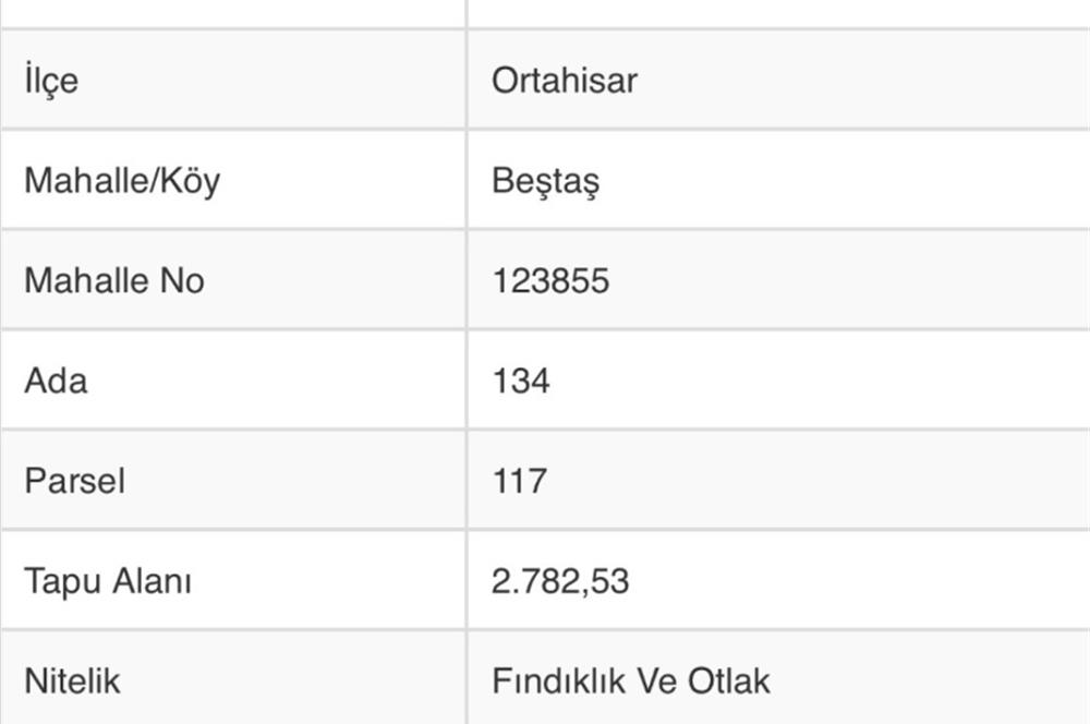M21 TEAM'den ORTAHISAR BEŞTAŞTA YATIRIMLIK ARAZI