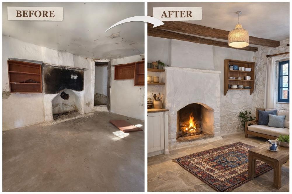 DEREKÖY’ÜN KALBİNDE | KÖY İÇİNDE 100 YILLIK HAKİKİ SATILIK TAŞ EV